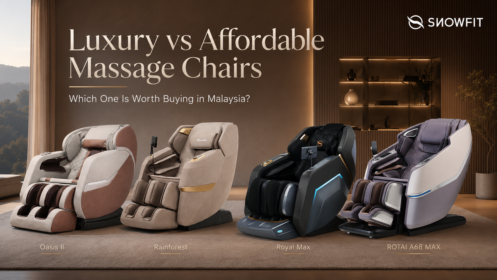 Luxury vs Affordable Massage Chairs
