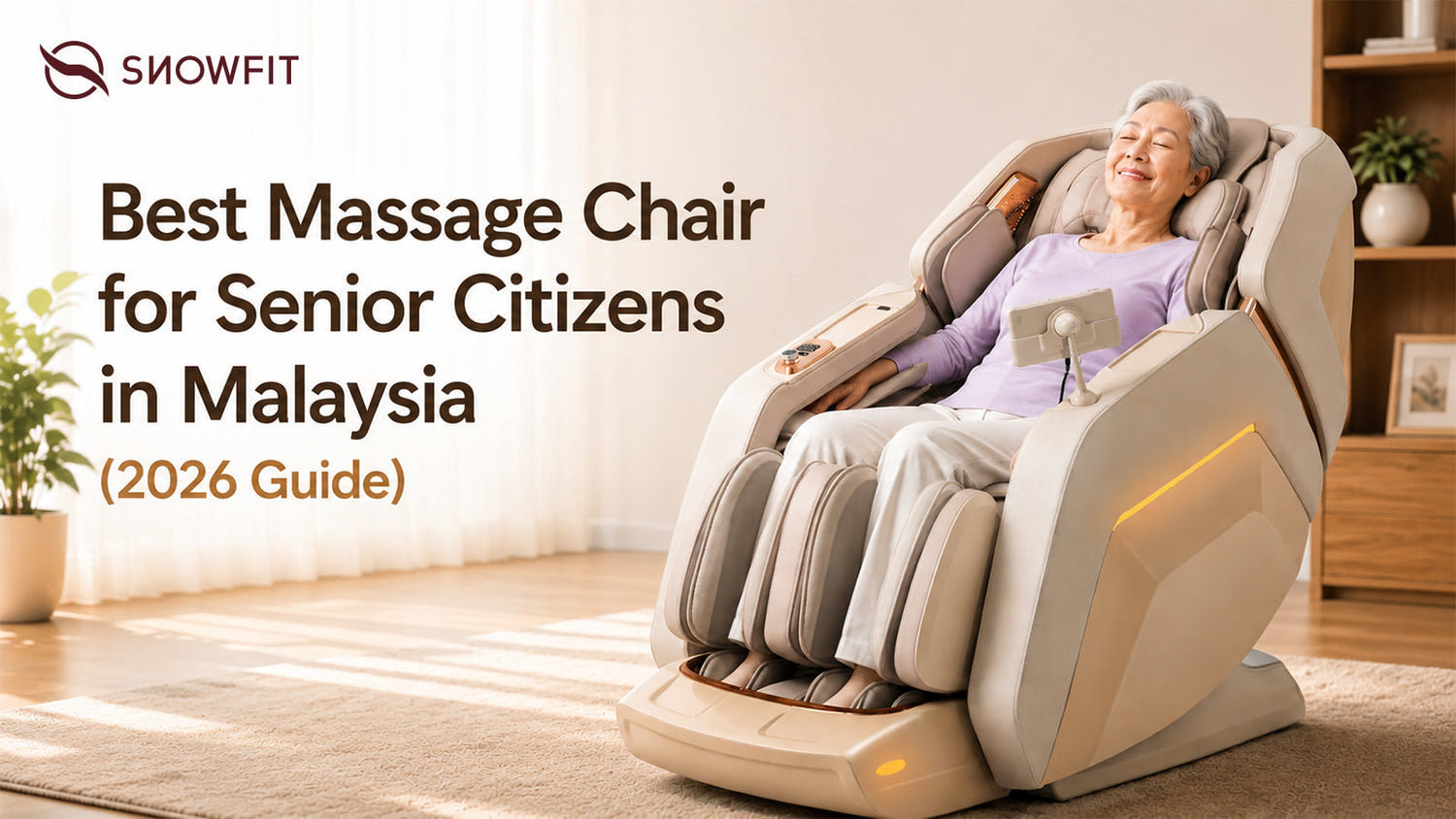Best Massage Chair for Senior Citizens in Malaysia (2026 Guide)