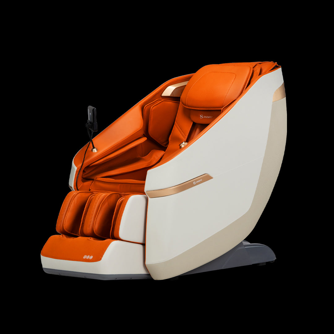 First Class Orange Massage Chair