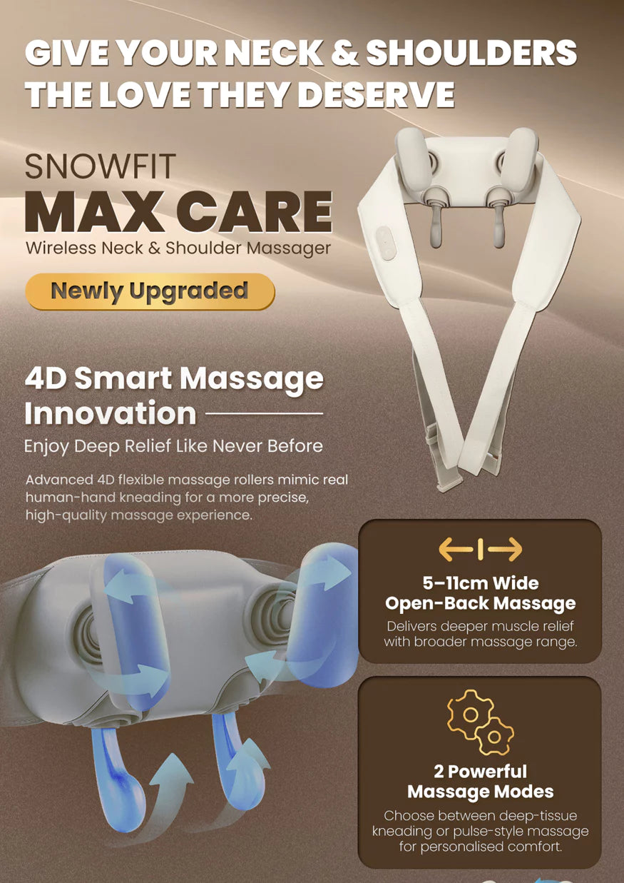 SnowFit Max Care Neck and Shoulder Massager