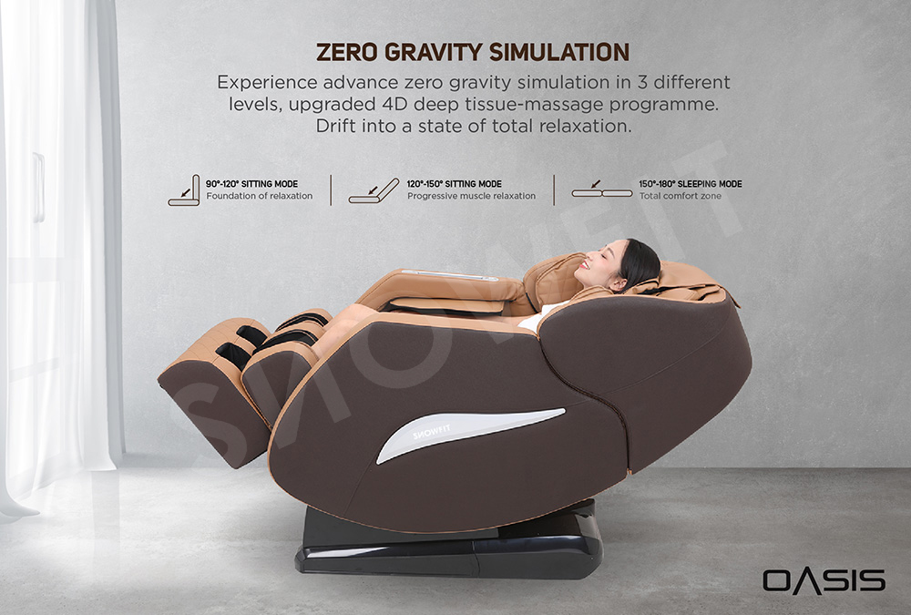 Oasis 6D Zero Gravity Smart Massage Chair Best Massage Chair Brand