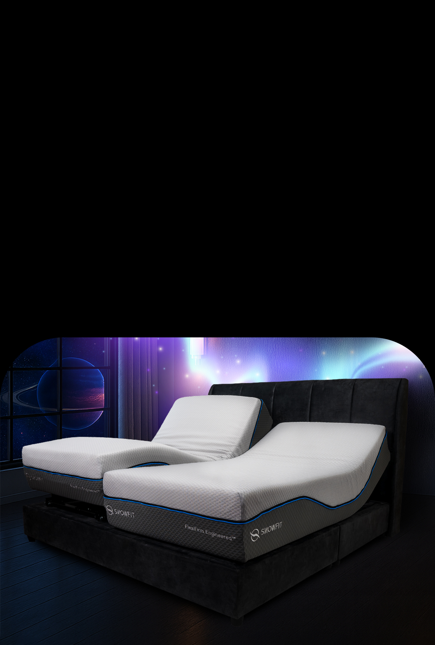 (Split King) Spaceship Plus Smart Bed