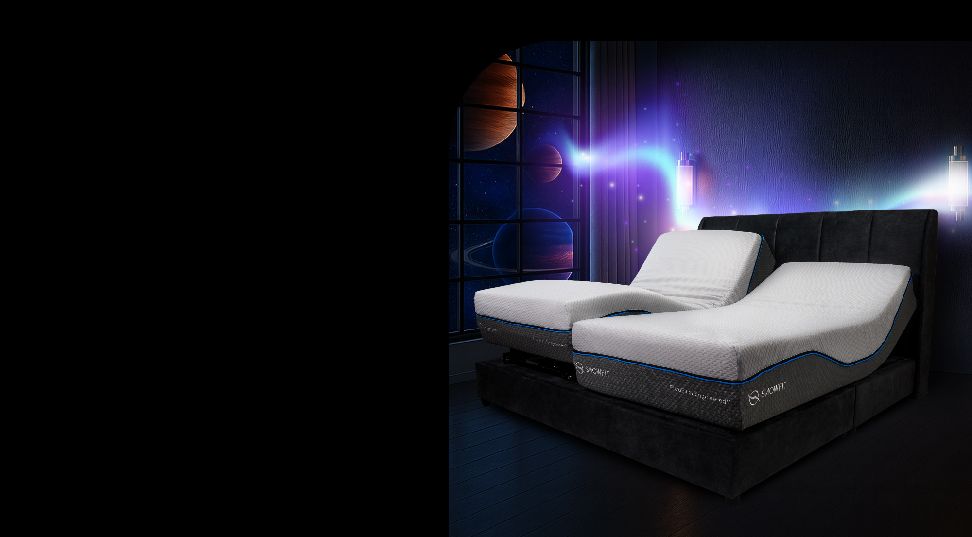 (Split King) Spaceship Plus Smart Bed