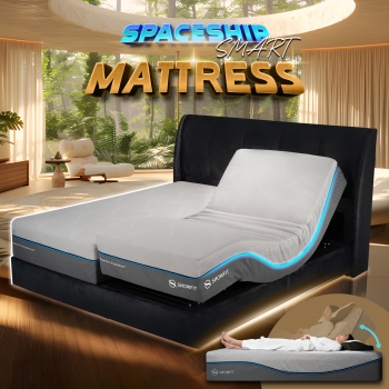 ( Split King ) Spaceship Smart Mattress