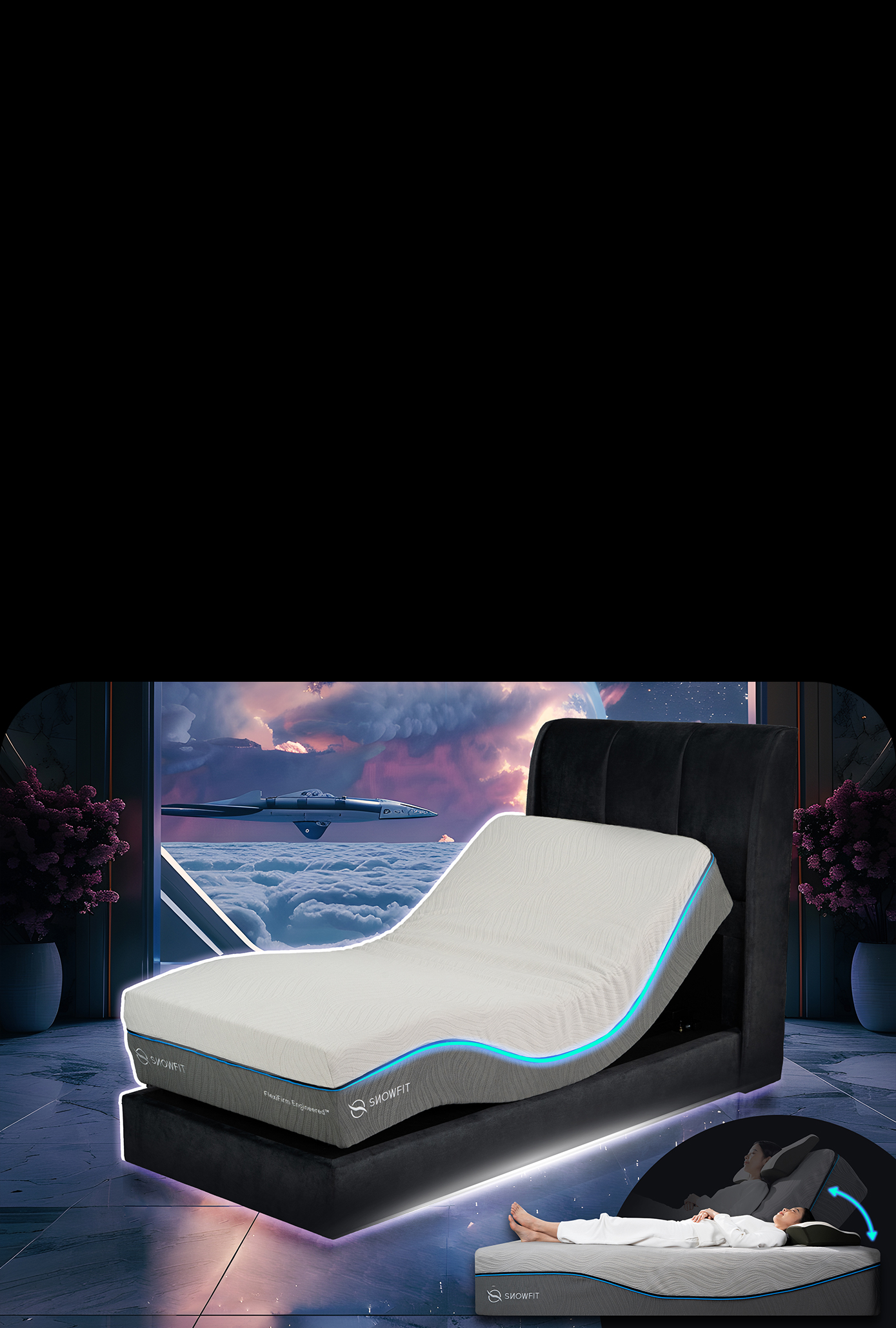 ( Single ) Spaceship Smart Mattress